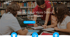 Desktop Screenshot of microschoolpy.com