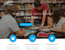 Tablet Screenshot of microschoolpy.com